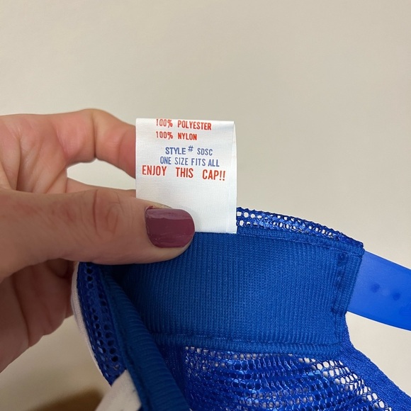 Vintage Pepsi-Cola Blue Trucker Hat - Picture 4 of 4